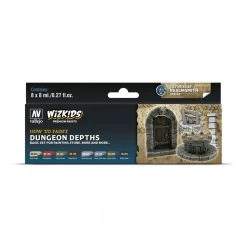 Gametraders Rouse Hill Wizkids Premium Paint Set By Vallejo: Dungeon Depths