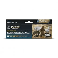 Gametraders Rouse Hill Wizkids Premium Paint Set By Vallejo: Woodland Creatures