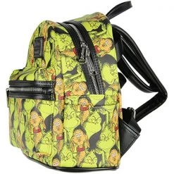 Gametraders Rouse Hill Loungefly - Dr Seuss - The Grinch & Max All-Over Print US Exclusive Mini Backpack