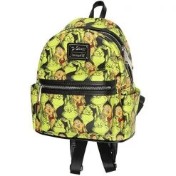 Gametraders Rouse Hill Loungefly - Dr Seuss - The Grinch & Max All-Over Print US Exclusive Mini Backpack