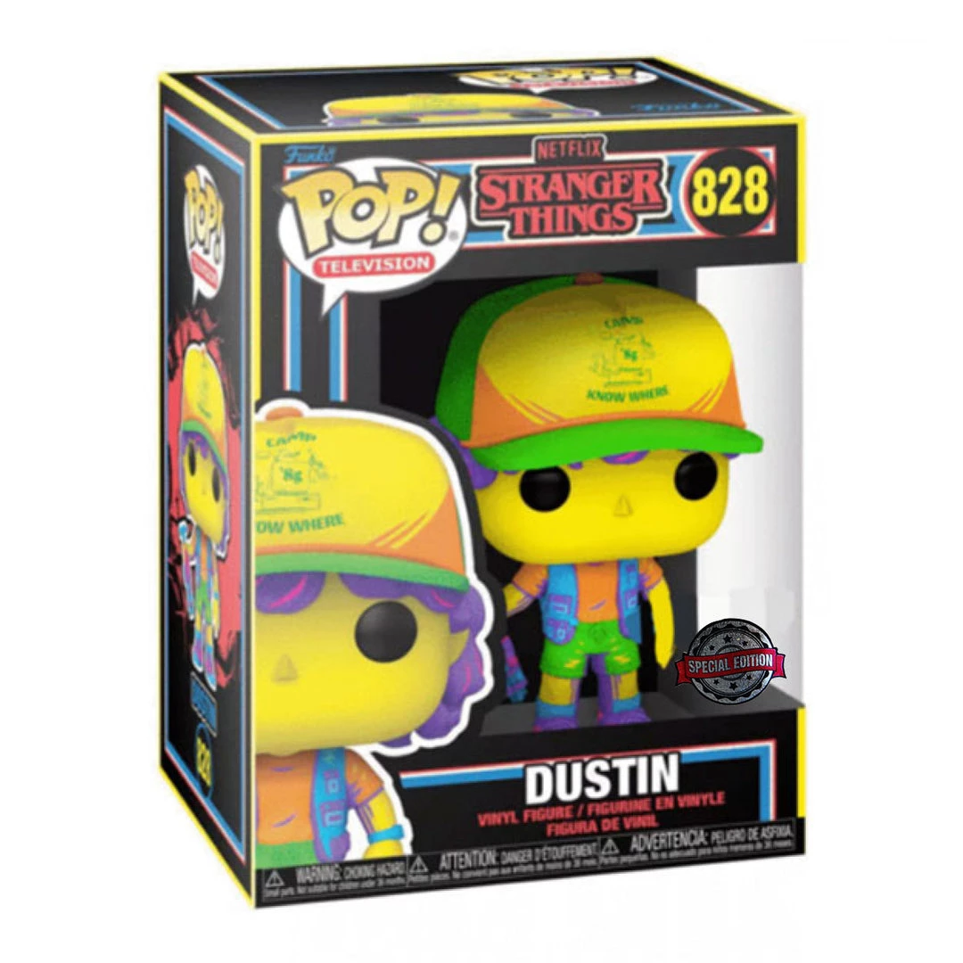 Gametraders Rouse Hill Pop Vinyls Stranger Things - Dustin Beef Tee Black Light US Exclusive Pop! Vinyl 4 Gametraders Rouse Hill Pop Vinyls Stranger Things - Dustin Beef Tee Black Light US Exclusive Pop! Vinyl