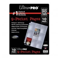 Gametraders Rouse Hill Ultra Pro Page - 9-Pocket 10 Pack Card Accessories