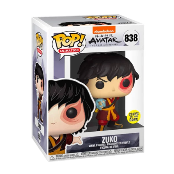 Gametraders Rouse Hill Avatar: The Last Airbender - Zuko With Lightning Glow US Exclusive Pop! Vinyl 4 Gametraders Rouse Hill Avatar: The Last Airbender - Zuko With Lightning Glow US Exclusive Pop! Vinyl
