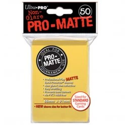 Gametraders Rouse Hill Ultra Pro Pro-Matte - Deck Protector Sleeves 50ct Yellow