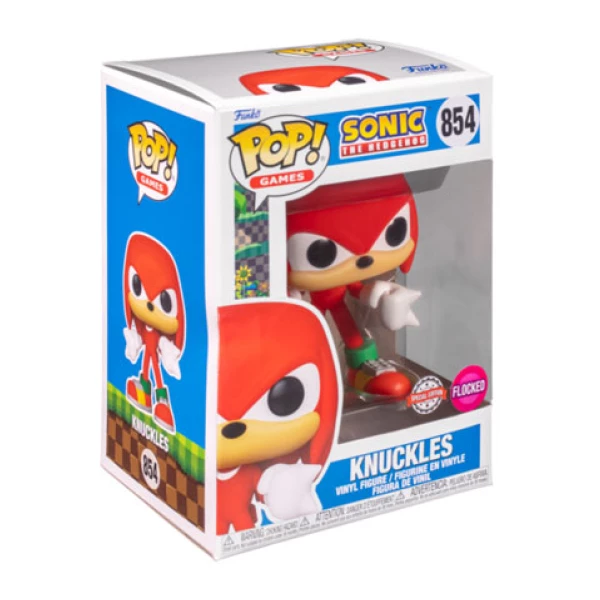 Gametraders Rouse Hill Sonic The Hedgehog - Knuckles Flocked US Exclusive Pop! Vinyl Pop Vinyls 4 Gametraders Rouse Hill Sonic The Hedgehog - Knuckles Flocked US Exclusive Pop! Vinyl Pop Vinyls