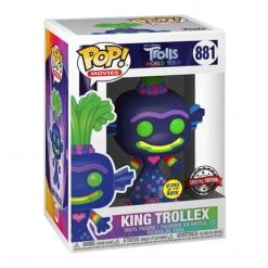 Gametraders Rouse Hill Trolls World Tour - King Trollex Glow US Exclusive Pop! Vinyl
