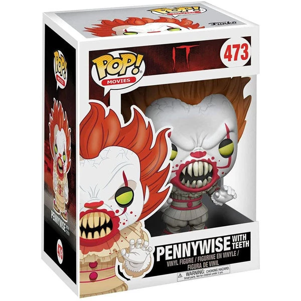 Funko Pop Vinyls It (2017) - Pennywise With Teeth US Exclusive Pop! Vinyl 4 Funko Pop Vinyls It (2017) - Pennywise With Teeth US Exclusive Pop! Vinyl
