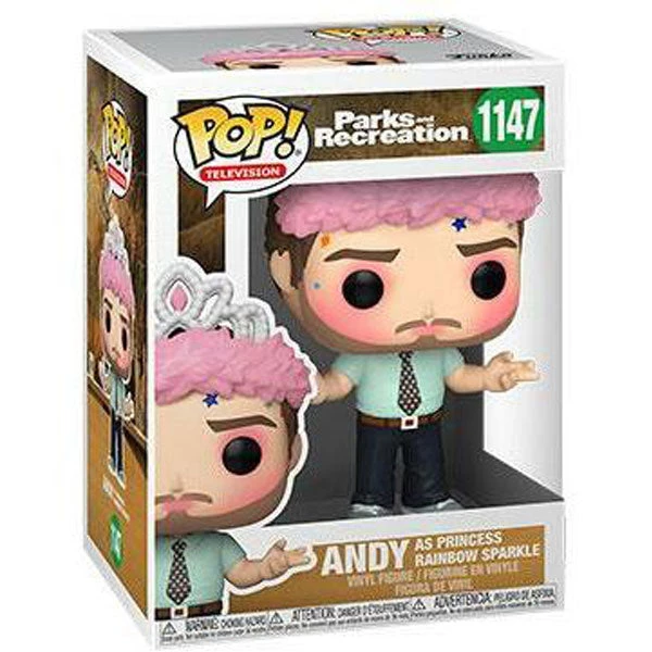 Gametraders Rouse Hill Parks And Recreation - Andy Princess Rainbow Sparkle Pop! Vinyl 4 Gametraders Rouse Hill Parks And Recreation - Andy Princess Rainbow Sparkle Pop! Vinyl