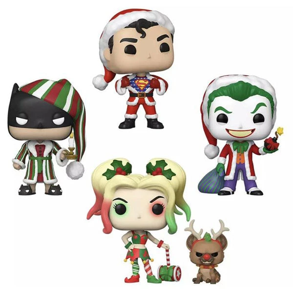 Gametraders Rouse Hill Pop Vinyls DC Comics - Holiday US Exclusive Pop! Vinyl 4-Pack 5 Gametraders Rouse Hill Pop Vinyls DC Comics - Holiday US Exclusive Pop! Vinyl 4-Pack