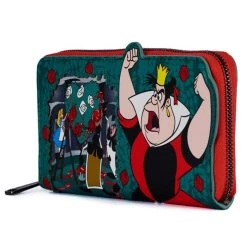 Gametraders Rouse Hill Loungefly - Alice In Wonderland - Queen Of Hearts Zip Purse