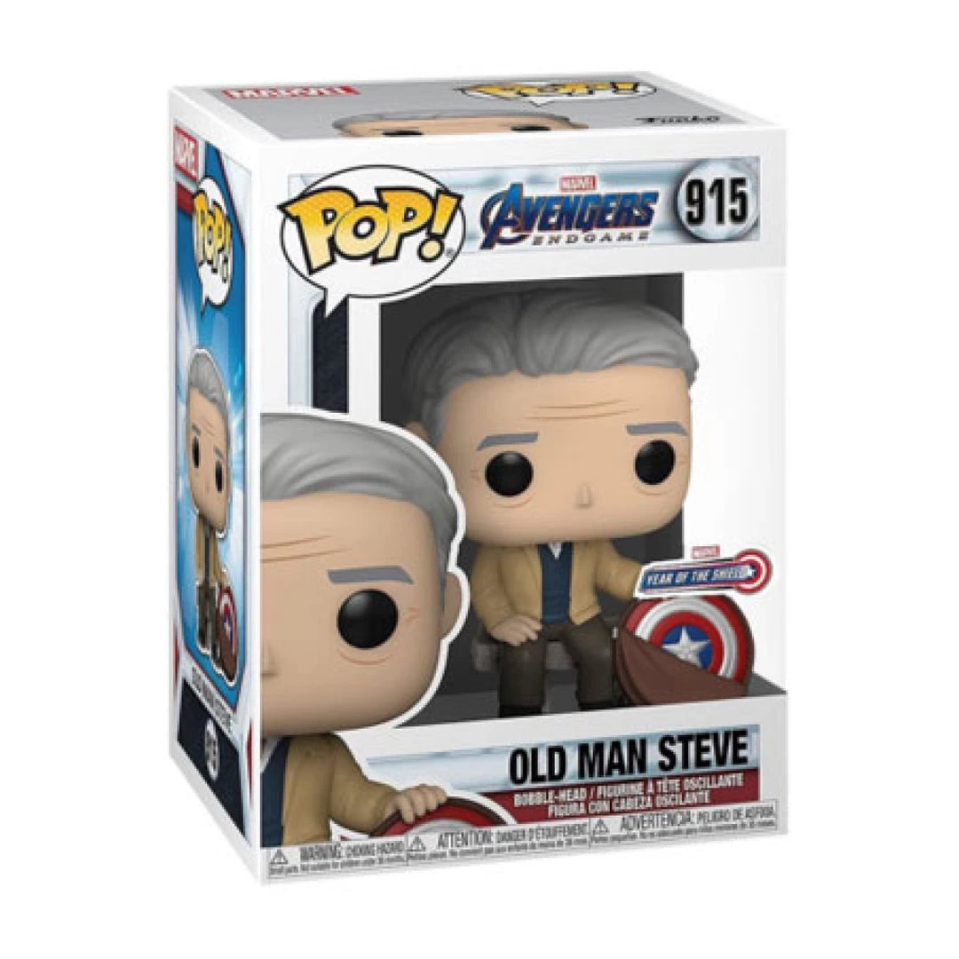 Gametraders Rouse Hill Avengers 4: Endgame - Old Man Steve Year Of The Shield 80th Anniversary US Exclusive Pop! Vinyl Pop Vinyls 4 Gametraders Rouse Hill Avengers 4: Endgame - Old Man Steve Year Of The Shield 80th Anniversary US Exclusive Pop! Vinyl Pop Vinyls