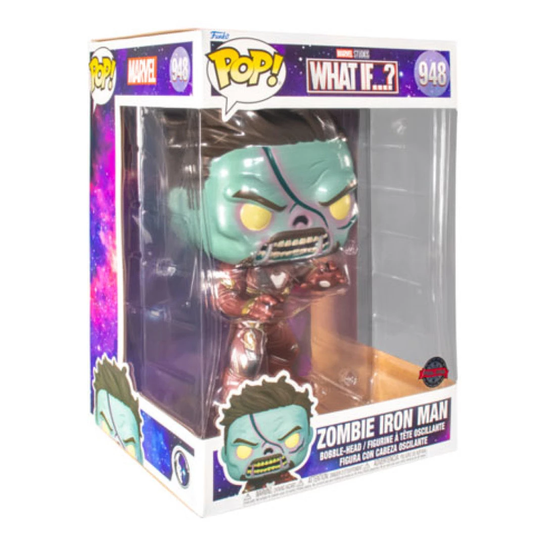 Gametraders Rouse Hill Pop Vinyls What If - Zombie Iron Man Metallic US Exclusive 10" Pop! Vinyl 4 Gametraders Rouse Hill Pop Vinyls What If - Zombie Iron Man Metallic US Exclusive 10" Pop! Vinyl
