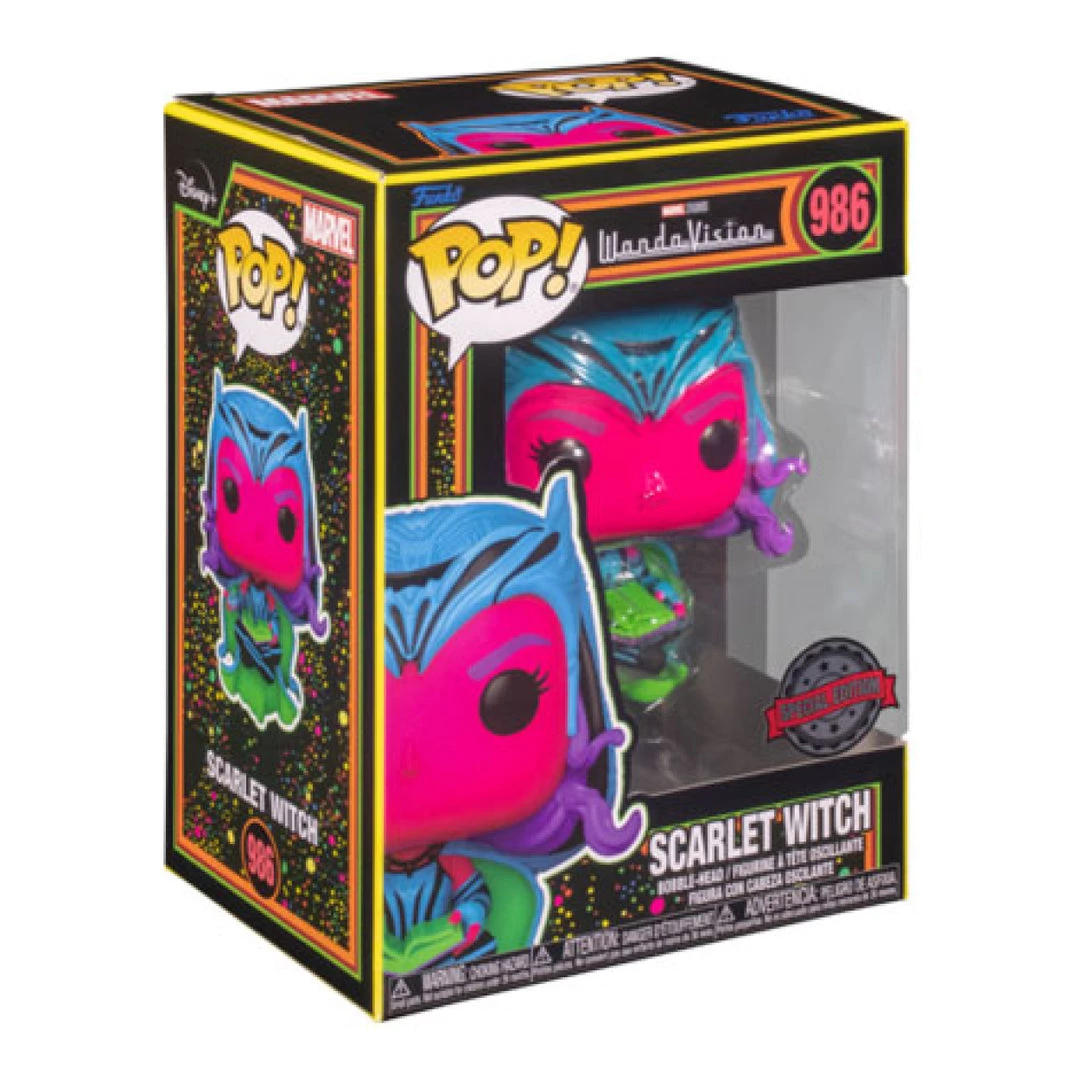 Gametraders Rouse Hill Pop Vinyls WandaVision - Scarlet Witch Black Light US Exclusive Pop! Vinyl 4 Gametraders Rouse Hill Pop Vinyls WandaVision - Scarlet Witch Black Light US Exclusive Pop! Vinyl