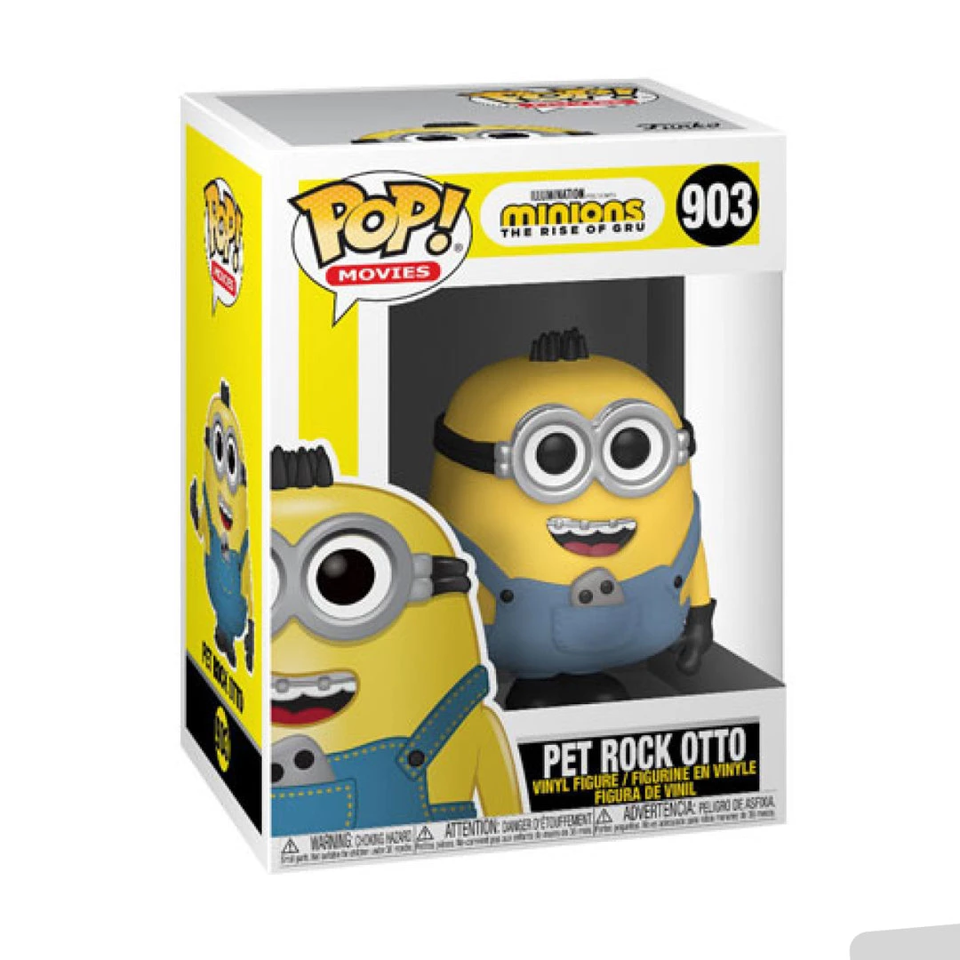 Gametraders Rouse Hill Pop Vinyls Minions 2 - Otto With Pet Rock Pop! Vinyl 4 Gametraders Rouse Hill Pop Vinyls Minions 2 - Otto With Pet Rock Pop! Vinyl