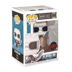 Gametraders Rouse Hill Universal Monsters - Invisible Man Black & White US Exclusive Pop! Vinyl Pop Vinyls