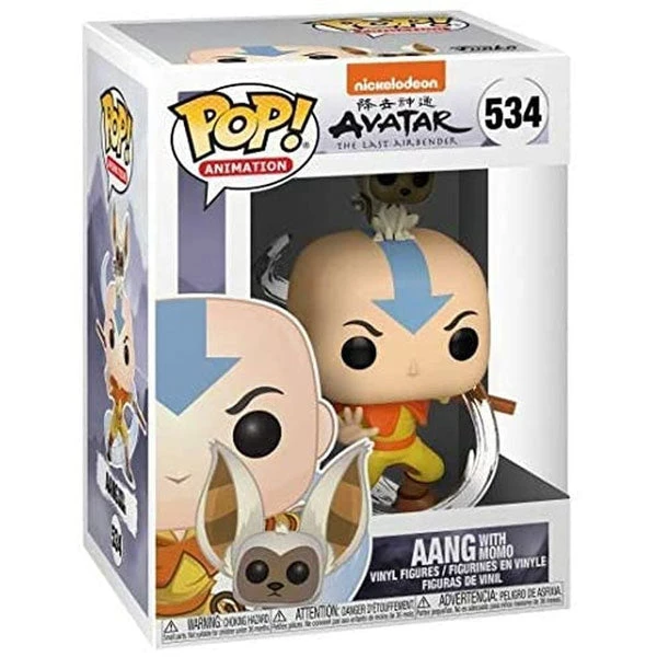 Gametraders Rouse Hill Pop Vinyls Avatar The Last Airbender - Aang With Momo Pop! Vinyl 4 Gametraders Rouse Hill Pop Vinyls Avatar The Last Airbender - Aang With Momo Pop! Vinyl