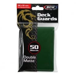 Gametraders Rouse Hill BCW Deck Guard - Matte - Green Trading Cards