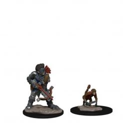 Gametraders Blacktown Wardlings - Boy Rogue & Monkey Pre-Painted Minis Dungeons & Dragons