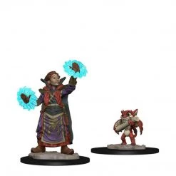 Gametraders Rouse Hill Dungeons & Dragons Wardlings - Boy Wizard & Imp Pre-Painted Minis