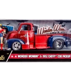 Gametraders Rouse Hill DC Bombshells - Wonder Woman Chevy Pickup 1:24 Scale Hollywood Ride