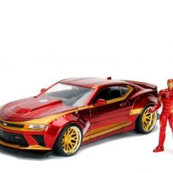Gametraders Rouse Hill Collectables Iron Man - 2016 Chevy Camero SS 1:24 Scale Hollywood Rides Diecast Vehicle