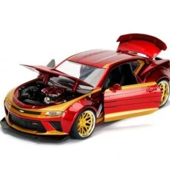 Gametraders Rouse Hill Collectables Iron Man - 2016 Chevy Camero SS 1:24 Scale Hollywood Rides Diecast Vehicle