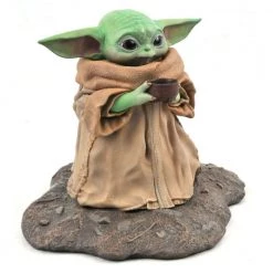 Gametraders Rouse Hill Star Wars: The Mandalorian - The Child With Soup Bowl 1:2 Scale Statue Collectables
