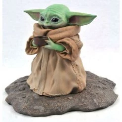 Gametraders Rouse Hill Star Wars: The Mandalorian - The Child With Soup Bowl 1:2 Scale Statue Collectables