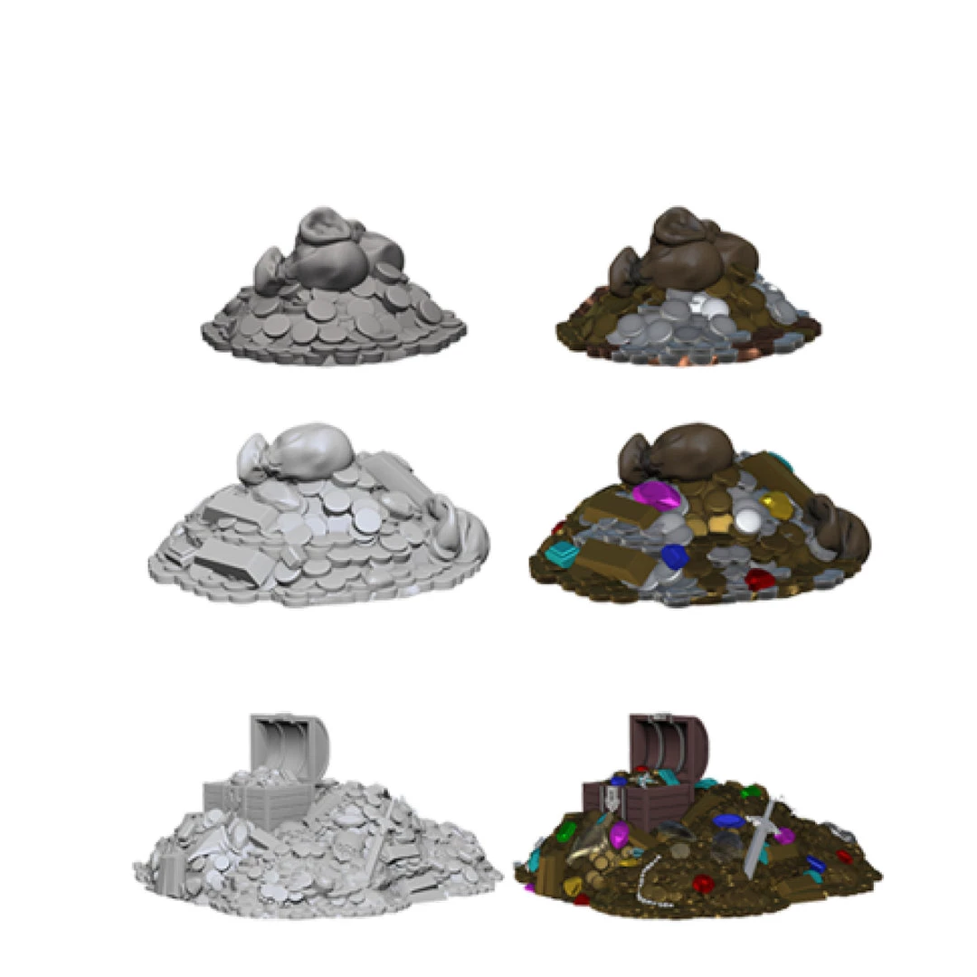 Gametraders Rouse Hill Dungeons And Dragons Unpainted Minis Treasure Piles 3 Gametraders Rouse Hill Dungeons And Dragons Unpainted Minis Treasure Piles