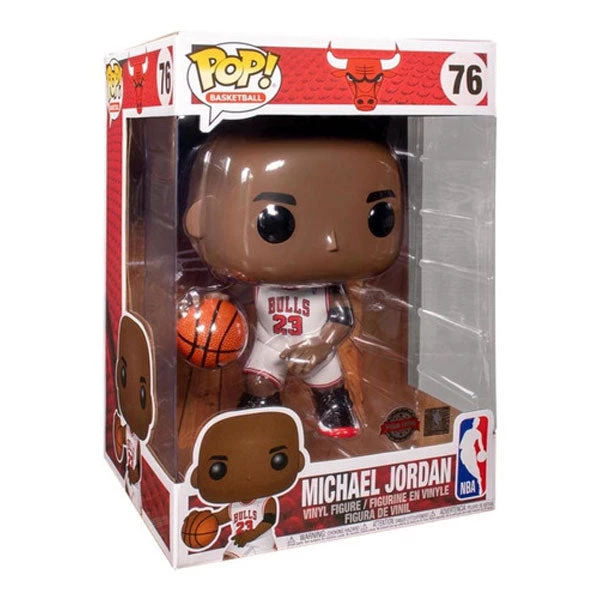 Gametraders Rouse Hill NBA: Bulls - Michael Jordan White Jersey US Exclusive 10" Pop! Vinyl 4 Gametraders Rouse Hill NBA: Bulls - Michael Jordan White Jersey US Exclusive 10" Pop! Vinyl