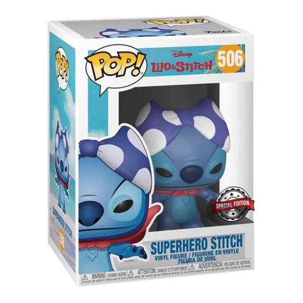 Gametraders Rouse Hill Lilo & Stitch - Superhero Stitch US Exclusive Pop! Vinyl Pop Vinyls 4 Gametraders Rouse Hill Lilo & Stitch - Superhero Stitch US Exclusive Pop! Vinyl Pop Vinyls