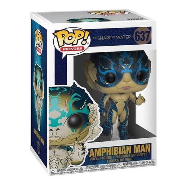 Funko Pop Vinyls Shape Of Water - Amphibian Man Pop Vinyl 4 Funko Pop Vinyls Shape Of Water - Amphibian Man Pop Vinyl