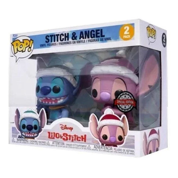 Gametraders Rouse Hill Lilo & Stitch - Winter Stitch & Angel US Exclusive Pop! Vinyl 2-Pack Pop Vinyls 5 Gametraders Rouse Hill Lilo & Stitch - Winter Stitch & Angel US Exclusive Pop! Vinyl 2-Pack Pop Vinyls