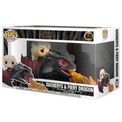 Gametraders Rouse Hill Game Of Thrones - Daenerys On Fiery Dragon Pop! Ride Pop Vinyls