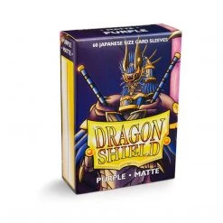 Gametraders Blacktown Dragon Shield Sleeves Japanese -Box 60 Purple Matte Trading Cards