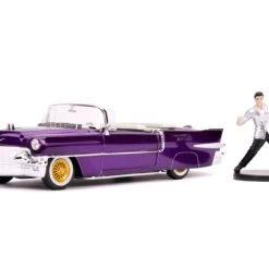 Gametraders Rouse Hill Elvis - 1956 Cadillac El Dorado 1:24 With Figure Hollywood Ride Collectables