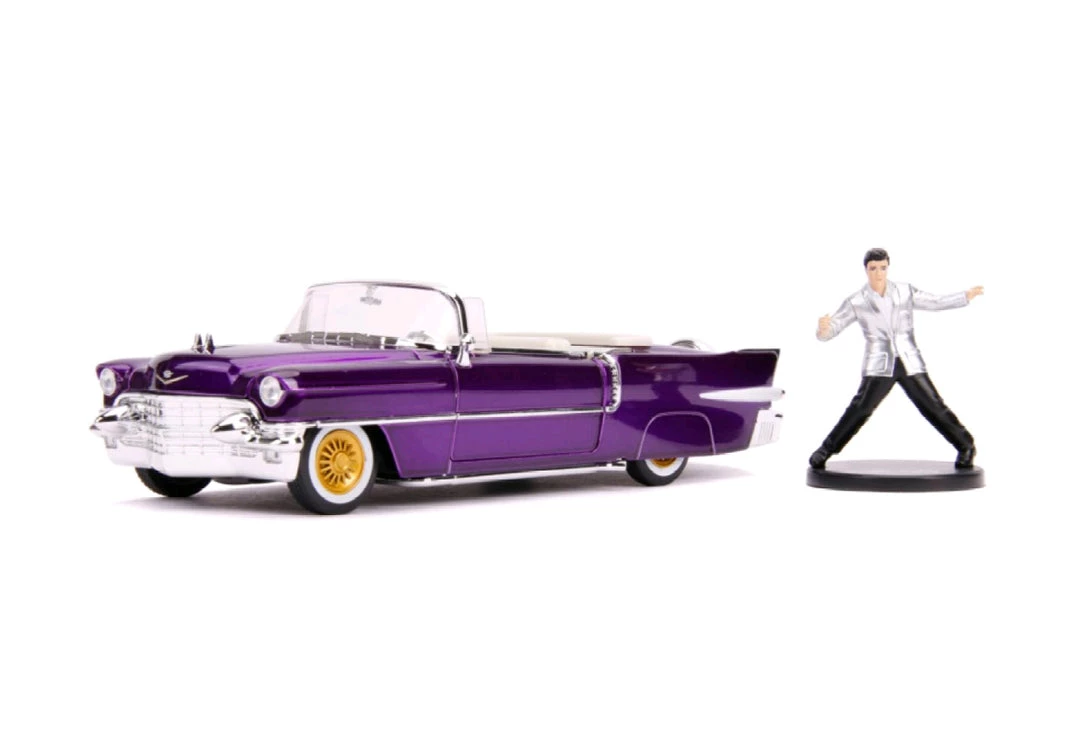 Gametraders Rouse Hill Elvis - 1956 Cadillac El Dorado 1:24 With Figure Hollywood Ride Collectables 3 Gametraders Rouse Hill Elvis - 1956 Cadillac El Dorado 1:24 With Figure Hollywood Ride Collectables