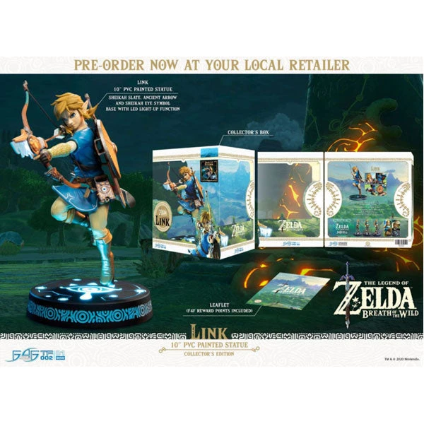 Gametraders Rouse Hill Collectables The Legend Of Zelda - Link Breath Of The Wild Collectors PVC Statue 7 Gametraders Rouse Hill Collectables The Legend Of Zelda - Link Breath Of The Wild Collectors PVC Statue