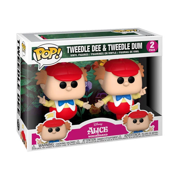 Gametraders Rouse Hill Alice In Wonderland - Tweedle Dee & Tweedle Dum70th Anniversary Pop! Vinyl 2-pack Pop Vinyls 4 Gametraders Rouse Hill Alice In Wonderland - Tweedle Dee & Tweedle Dum70th Anniversary Pop! Vinyl 2-pack Pop Vinyls