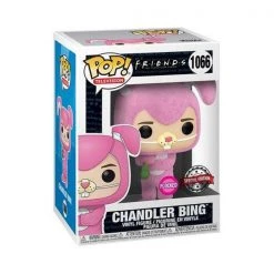 Gametraders Rouse Hill Friends - Chandler As Bunny Flocked US Exclusive Pop! Vinyl