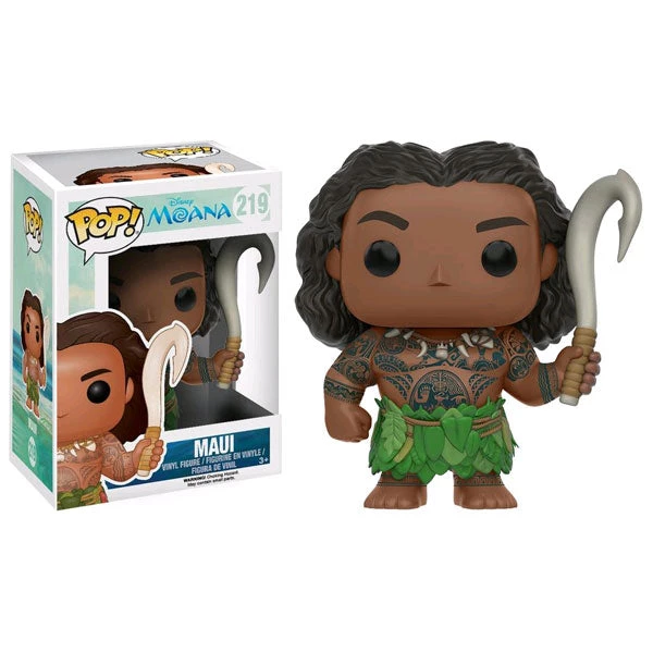 Funko Moana - Maui With Weapon US Exclusive Pop! Vinyl 5 Funko Moana - Maui With Weapon US Exclusive Pop! Vinyl