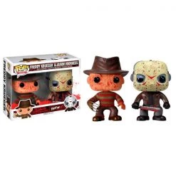 Funko Pop Vinyls Freddy Vs Jason - Freddy Krueger & Jason Voorhees Bloody US Exclusive Pop! Vinyl 2-Pack