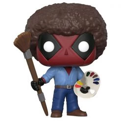 Funko Deadpool - Playtime Bob Ross Pop! Vinyl Pop Vinyls