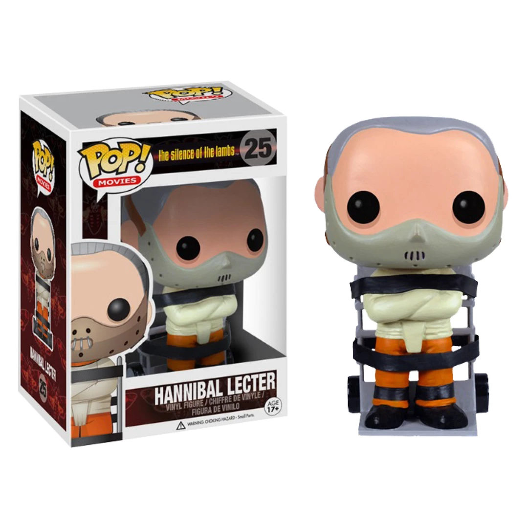 Funko Pop Vinyls The Silence Of The Lambs - Hannibal Lecter Pop! Vinyl 5 Funko Pop Vinyls The Silence Of The Lambs - Hannibal Lecter Pop! Vinyl