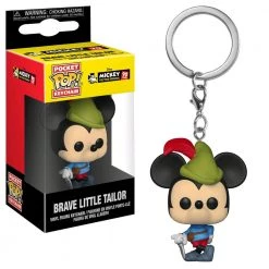 Gametraders Rouse Hill Mickey Mouse - 90th Brave Little Tailor Pop! Keychain
