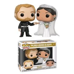Funko Pop Vinyls Royal Family - Duke And Ducchess Of Sussex Pop Vinyl