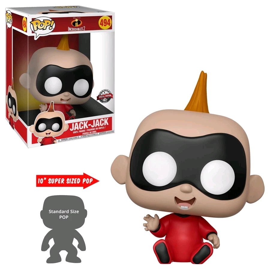 Gametraders Blacktown Incredibles 2 - Jack-Jack US Exclusive 10" Pop! Vinyl Pop Vinyls 4 Gametraders Blacktown Incredibles 2 - Jack-Jack US Exclusive 10" Pop! Vinyl Pop Vinyls