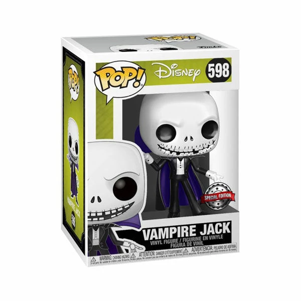 Gametraders Rouse Hill The Nightmare Before Christmas - Jack Vampire Metallic US Exclusive Pop! Vinyl Pop Vinyls 4 Gametraders Rouse Hill The Nightmare Before Christmas - Jack Vampire Metallic US Exclusive Pop! Vinyl Pop Vinyls