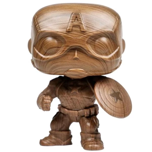 Gametraders Rouse Hill Captain America - Captain America Wood Deco Pop! Vinyl Pop Vinyls 3 Gametraders Rouse Hill Captain America - Captain America Wood Deco Pop! Vinyl Pop Vinyls