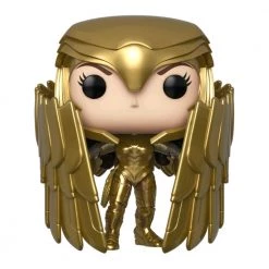 Gametraders Rouse Hill Pop Vinyls Wonder Woman: 1984 - Wonder Woman Gold Shield Pose US Exclusive Pop! Vinyl